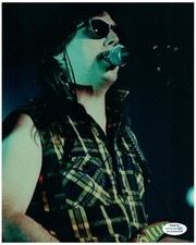 Doobie Brothers John McFee Signed Autographed 8x10 Photo ACOA