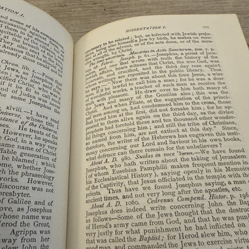 The Works of Flavius Josephus Complete in One Vol / Hurst Co. c. 1900  HB - Picture 11 of 12