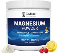 Dr. Berg Magnesium Glycinate Powder for Sleep, Relaxation,  Stress Relief - Now