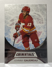 Johnny Gaudreau 2021-22 Upper Deck Credentials #8 Calgary Flames