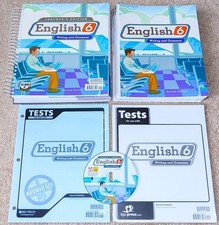 BJU Bob Jones 6th grade ENGLISH 6 Writing Gra...