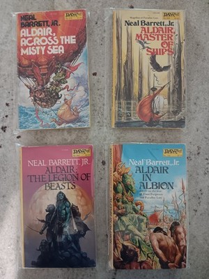 Aldair Series, #1-4; by Neal Barrett, Jr.; Pub. by DAW Books, GD
