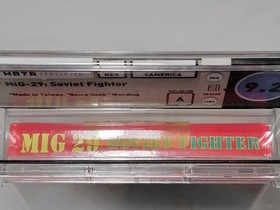 NEW Mig 29 Soviet Fighter Nintendo NES Game SEALED Graded WATA 9.2 A Camerica