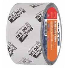 Shurtape Film Tape, Black, 120 yd L, 2-7