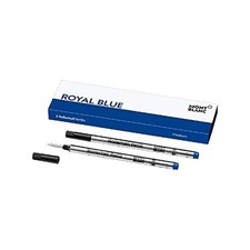 Montblanc REFILL RB M 2x1 Royal Blue Quick Dry Medium Ink Cartridges PF