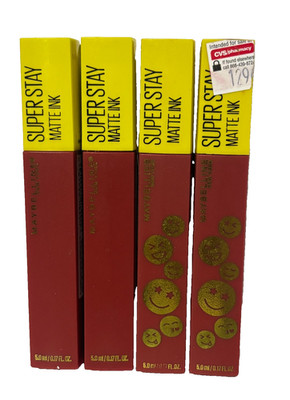 4X Maybelline Super Stay Matte Ink Liquid Lipstick 455 Harmonizer