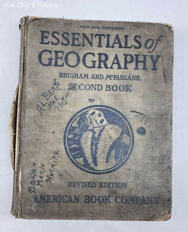 Essentials of Geography Second Book Brigham & McFarlane 1930 American Book Co