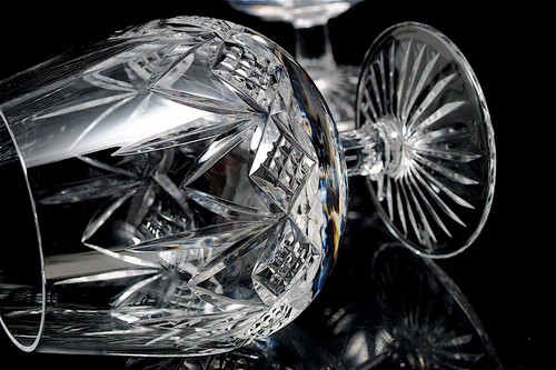 TWO LARGE EDINBURGH CUT CRYSTAL BRANDY/ WHISKEY, GIN BARREL TUMBLER GLASS 300ML - Picture 9 of 15