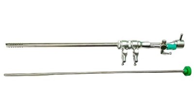 Laparoscopic Bettocchi Operative Sheath Double Channel Surgical Instruments Set