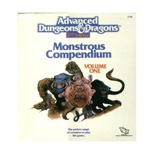Monstrous Compendium Volume 1 1st Printing VG 