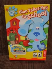 Video Game PC Blue's Clues Blue Takes You to School Blues NEW SEALED BOX
