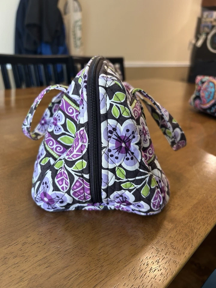 Bolsa de almuerzo Vera Bradley pétalos de ciruela Foto 4 de 4