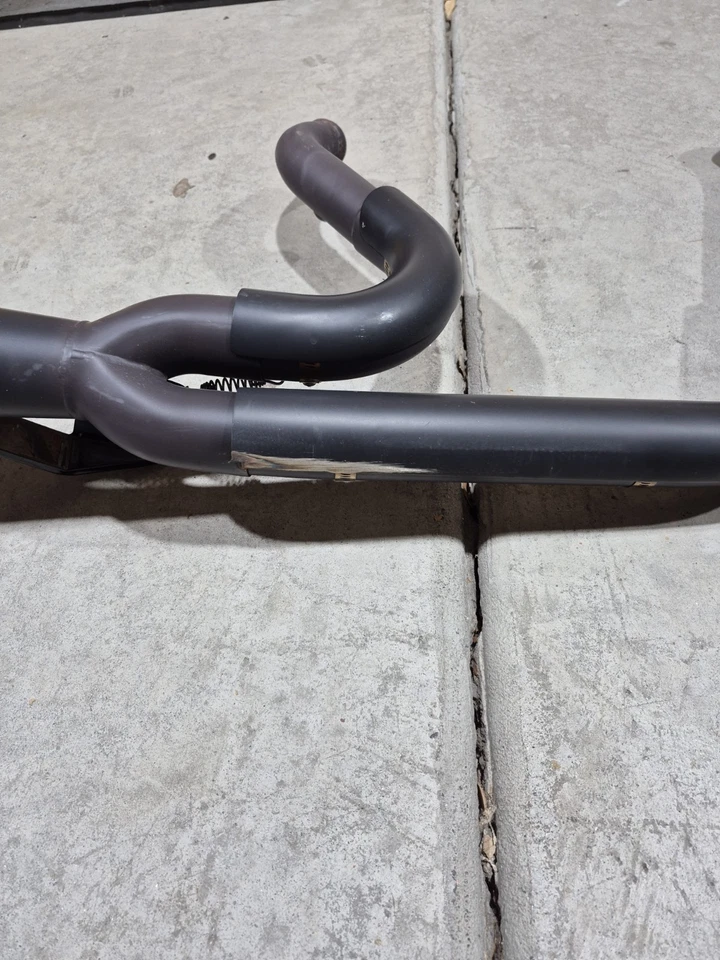 Escape Two Brothers Racing 2 en 1 Comp-S negro para Harley Davidson Dyna 06-17 Foto 3 de 4