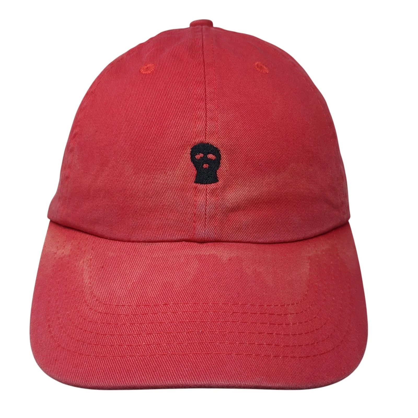 Rootyfiend Slideback Baseball Cap Red One Size Adjustable Embroidered 6 Panel