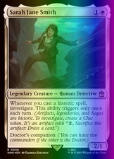 MTG Magic the Gathering Sarah Jane Smith (6/1448) Doctor Who LP FOIL