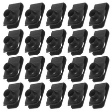 PATIKIL U-Style Clip-On Nut, 20 Pcs M8-1.25 Regular Extruded U-Nut M8 x 1.25