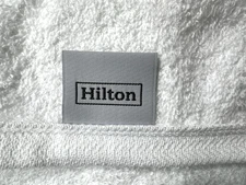6 Pack Hilton / Sobel Westex Hotel Hand Towels 16-in X 28-in White 100% Cotton