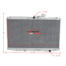 All Aluminum Radiator For 1998-2002 Honda Accord Ex Dx L4 2.3l At 1999 2000