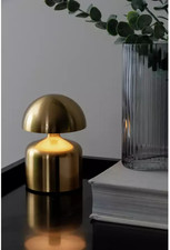 Touch Table Lamp IP20 Brushed Gold Impetu Portable Desk Lamp 2W BASE COMING OUT