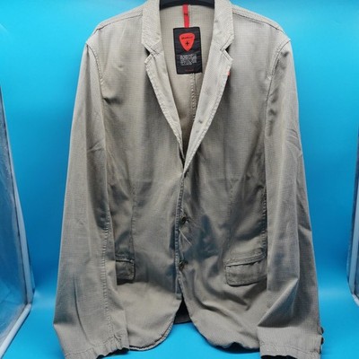 Strellson Sportswear Casual Jacket   UK Size 52   Beige Check Pattern
