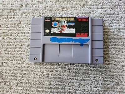 Tecmo Super Bowl (Super Nintendo SNES, 1993) Tested Ships FAST!
