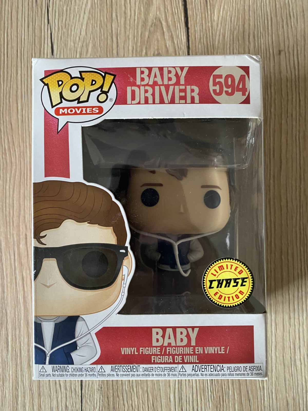 Funko Pop! Vinyl Baby Driver Baby #594 Chase