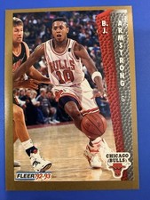 1992-93 Fleer Tony's Pizza #NNO B.J. Armstrong