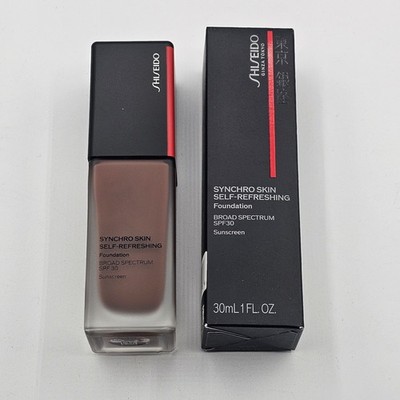 Shiseido Synchro Skin Self-Refreshing Foundation SPF 30 540 Mahogany 1oz