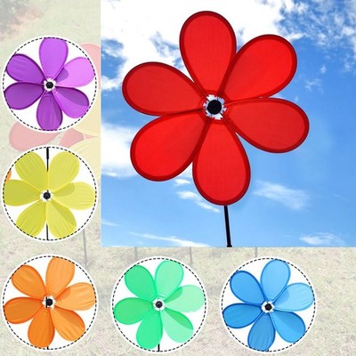 Spinner Blumen-Windmühle Garten Heimtextilien Hof Kindergeschenk Picknick