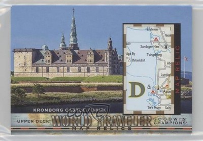 2019 Goodwin Champions World Traveler Map Relics Kronborg Castle Denmark so4