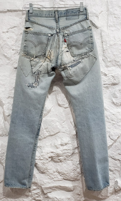 Vintage Levi's 501 Redline Selvedge USA Denim Jeans 32x35