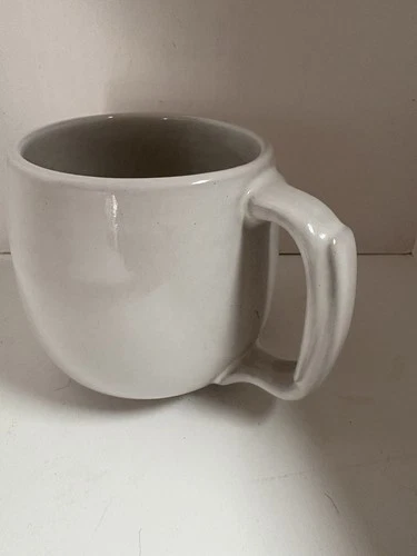 Vintage Frankoma 4M Cup California Made Art Pottery Back stamped BIG COFFEE MUG