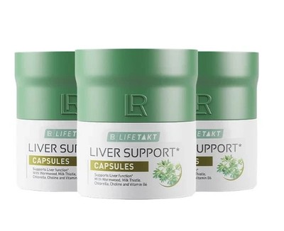 LR Liver Support für Leber, Mineralstoffe ,Vitamin B6, Pflanzenextrakt  3x30 Stk