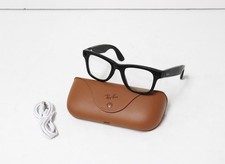 Ray-Ban Meta Wayfarer RW4006 601SM1 Smart Glasses 50mm - Matte Black/Clear