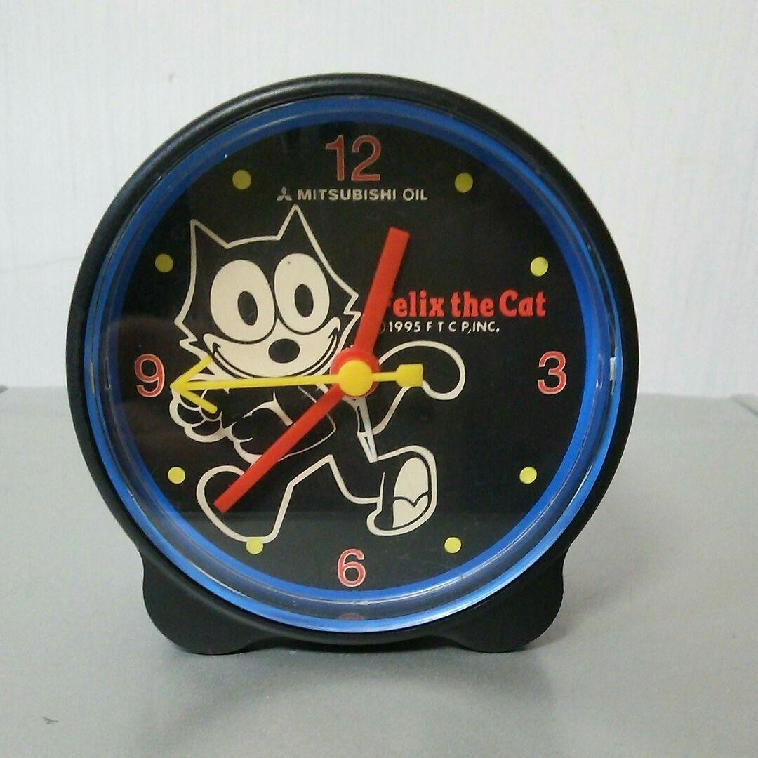 Felix The Cat Shonan Mitsubishi Oil Clock Rare Vintage Working