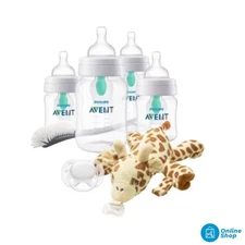 Philips Avent Anti-Colic Baby Bottle Set - Clear - 8ct