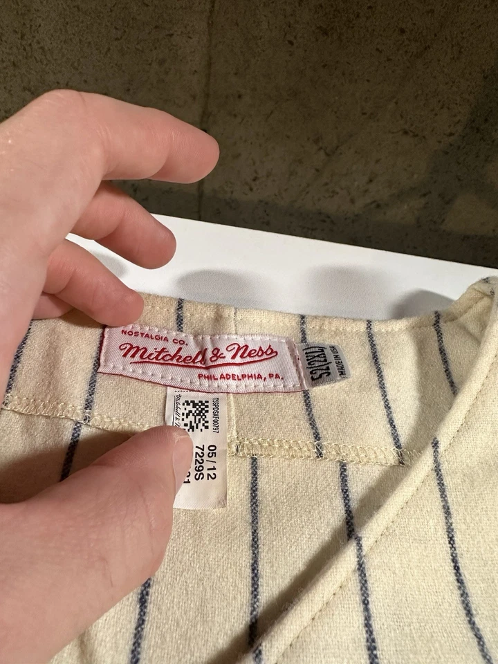 Camiseta deportiva Mitchell & Ness New York Yankees Mickey Mantle 100 % auténtica talla 52 XXL Foto 4 de 4