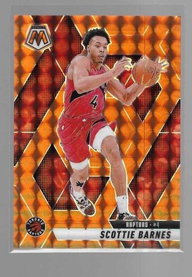 SCOTTIE BARNES 2024-25 PANINI MOSAIC ORANGE PRIZM CARD #77 /249 | eBay