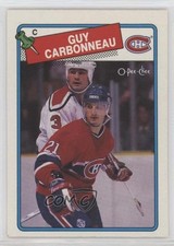 1988-89 O-Pee-Chee Guy Carbonneau #203 HOF 1u6