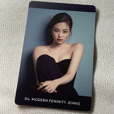 JENNIE BLACKPINK Pink 1996 Daily Life Celeb K-pop Girl Photo Card Modern