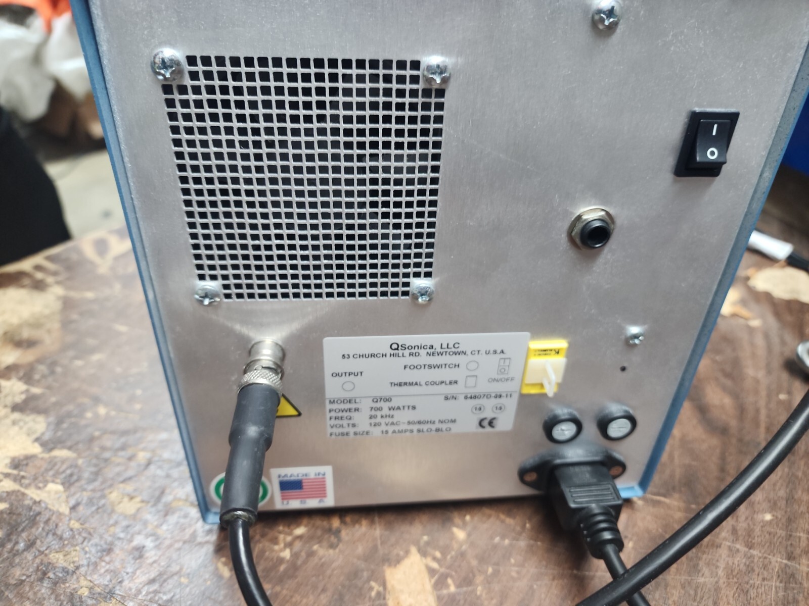 NICE QSonica SonicatorQ700 Touch Screen with Qsonica CL334 Probe eBay