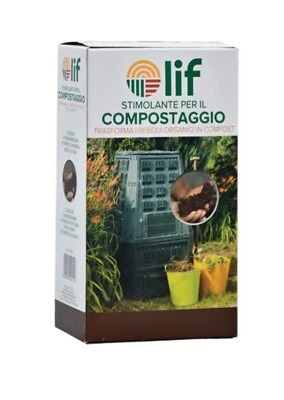 LIF Attivatore Composter Accelleratore Stimolante per il Compostaggio Compostiera