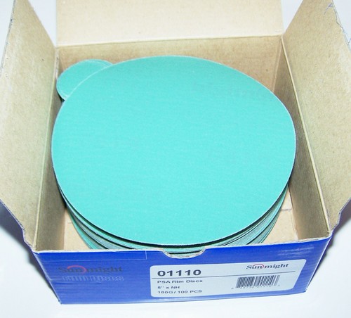 Sunmight Premium Film 5" ohne Loch PSA Disc 180er Körnung (100/Box) - 01110 - Bild 2 von 4