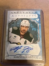 2023-24 UPPER DECK ARTIFACTS AUTOFACTS MARCUS FOLIGNO