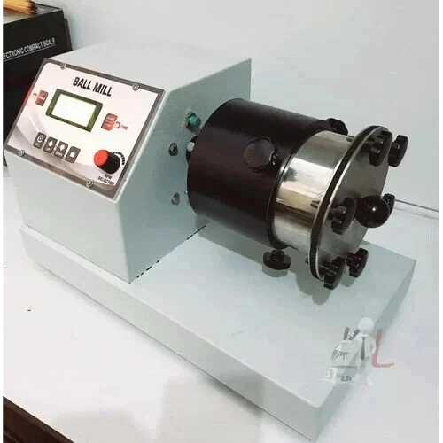Stainless Steel 2 Kg Manual Timer Heavy Ball Mill, For Pharmaceutical Industry