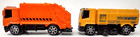 Maisto Garbage Truck and Street Sweeper Lot of 2