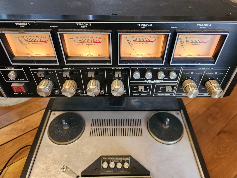 Dokorder 1140 Reel to Reel - 4 Channel Recorder Rare Untested Local Only - Image 4 of 4