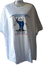 National  Democra tConvention Denver 1908-2008 -T-Shirt Political size XL(NWOT )