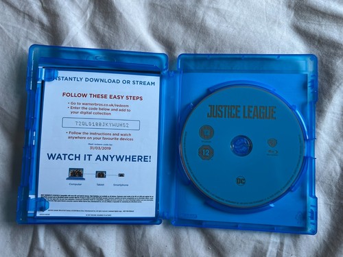 DVD Blu-Ray -Justice League - DC - Batman, Wonder Woman, Aquaman - Picture 4 of 4