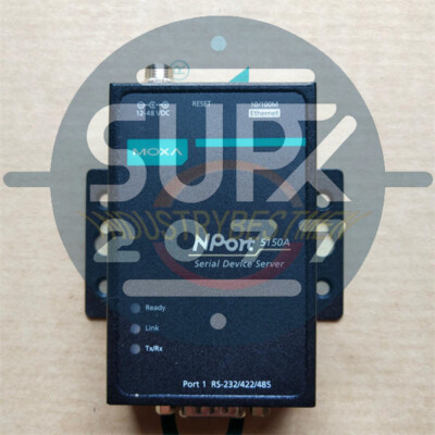 New 1PC MOXA NPort 5150A 1 Port RS-232/422/485 Serial Device Server #YC